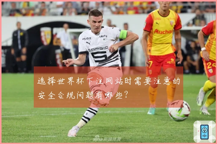 选择世界杯下注网站时需要注意的安全合规问题有哪些？