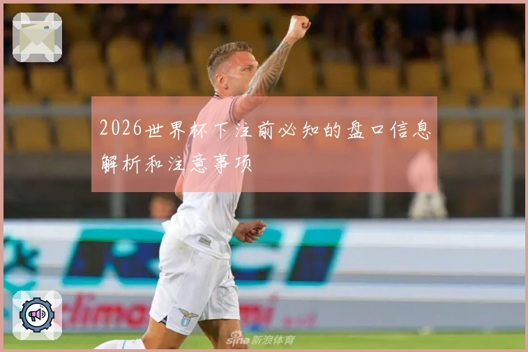 2026世界杯下注前必知的盘口信息解析和注意事项