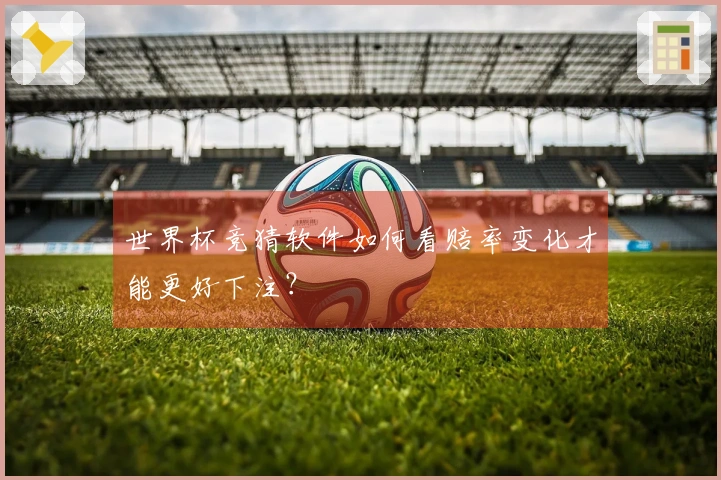 世界杯竞猜软件如何看赔率变化才能更好下注？