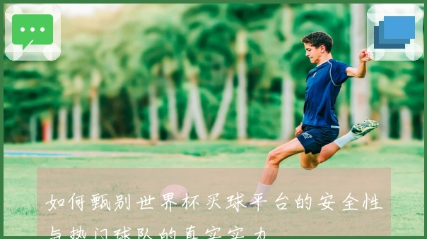 如何甄别世界杯买球平台的安全性与热门球队的真实实力